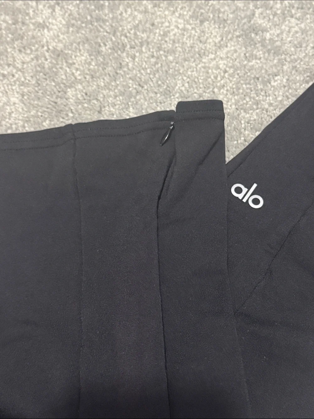 ALO Black Women's Stretch Flare Pants